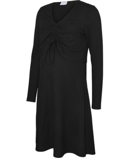 ML 20023064-BLA-XL DRESS FEM KNIT Main Image