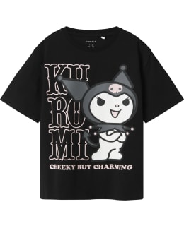 NI 13247168-BLA-158/164 T-SHIRT FEM KNIT Main Image