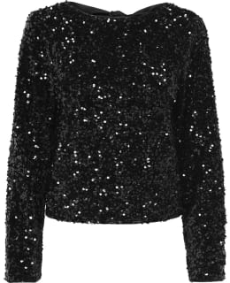 ONLY 15360166-BLA-WDE-XS BLOUSE OPEN N Main Image