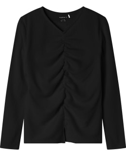 NI 13247907-BLA-116 BLOUSE CLOSED NECK Main Image