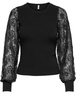ONLY 15353189-BLA-EDE-M PULLOVER FEM KNI Main Image