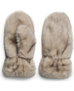 PIECES 17160019-GRE-S MITTENS FEM WOV Main Image