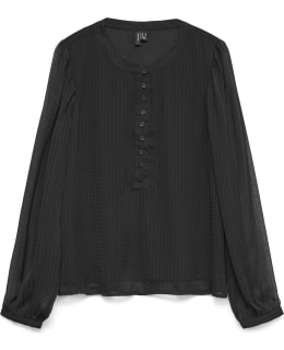 VM 10334567-BLA-L BLOUSE OPEN Main Image