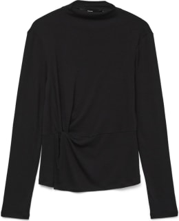 VM 10333296-BLA-XS BLOUSE NECKLINE Main Image