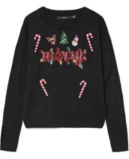 VM 10333074-BLA-MER-XS PULLOVER FEM Main Image