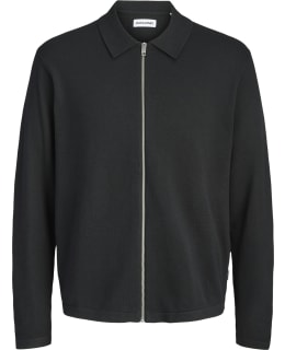 JJ 12288975-BLA-L CARDIGAN MALE KNIT Main Image