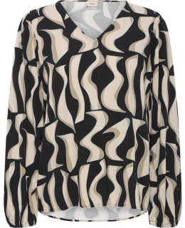 FRANSA 20616016-205263-S JUSTINI BLOUSE Main Image