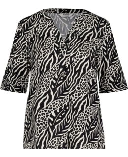 B.YOUNG 20818775-900006691-44 VNECK TOP Main Image