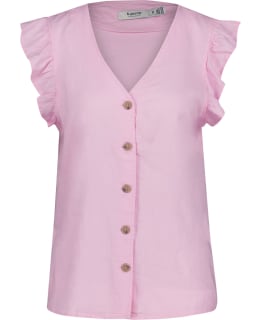 B.YOUNG 20816604-132804-46 RUFFLE SHIRT Main Image