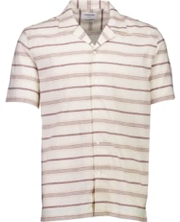 LINDB 30-203859-CACAO-L M.SS SHIRT Main Image