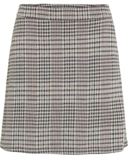 VILA 14111419-BEI-GCH-M SKIRT FEM KNIT Main Image