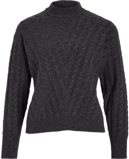 VILA VIRELLI FEM KNIT 14109005-DGM-L Main Image