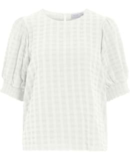 VILA VIMILLER FEM BLOUSE 14108920-SNW-38 Main Image
