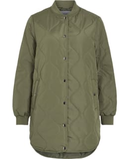 VILA 14112046-OLI-40 COAT FEM WOV Main Image