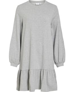 VILA 14112252-LGM-L DRESS FEM KNIT Main Image