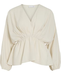 VILA 14113224-BIR-44 BLOUSE OPEN NECKL Main Image