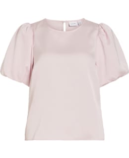 VILA 14107986-CHB-44 BLOUSE OPEN NECKL Main Image