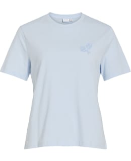 VILA 14112533-NAB-ESM-S T-SHIRT FEM KNIT Main Image