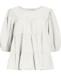 VILA 14113505-SNW-36 BLOUSE CLOSED NEC Main Image