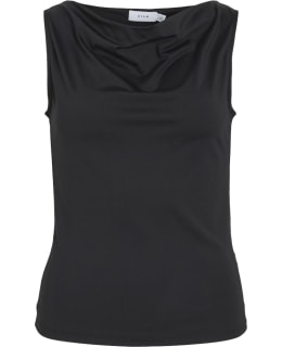 VILA 14116954-BLA-S BLOUSE CLOSED NECK Main Image