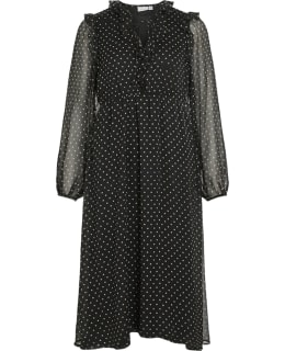 VILA 14116965-BLA-SAO-36 DRESS FEM WOV Main Image