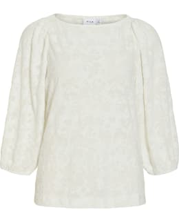 VILA 14116172-SNW-L BLOUSE CLOSED NECK Main Image