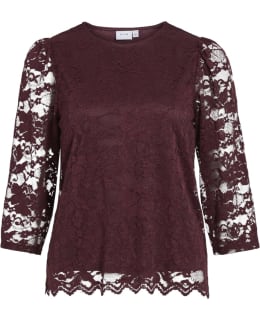 VILA 14117513-POR-M BLOUSE CLOSED NECK Main Image