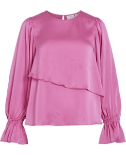 VILA 14116988-FIF-40 BLOUSE OPEN NECKL Main Image