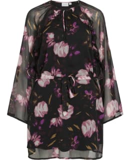 VILA 14117019-BLA-SAO-40 DRESS FEM WOV Main Image