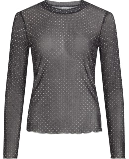 VILA 14118047-BLA-SAO-L T-SHIRT FEM KNIT Main Image