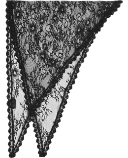 VILA 14118044-BLA-ONE SIZE SCARF FEM KNI Main Image