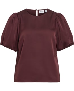 VILA 14107986-POR-34 BLOUSE OPEN NECKL Main Image