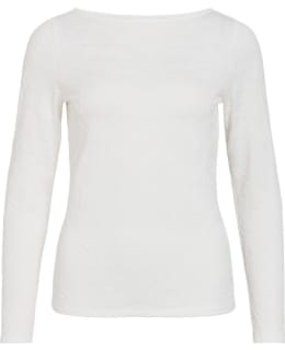 VILA 14119120-SNW-L BLOUSE CLOSED NECK Main Image