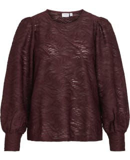 VILA 14107438-POR-S BLOUSE CLOSED NECK Main Image