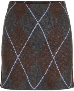 VILA 14119460-DGM-WCH-XL SKIRT FEM KNIT Main Image