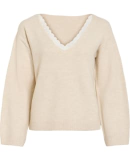 VILA 14119185-BIR-MDE-L PULLOVER FEM KNI Main Image