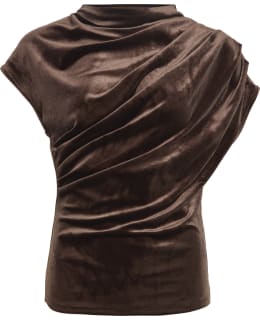 VILA 14119945-COB-S BLOUSE CLOSED NECK Main Image