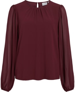 VILA 14121938-WIN-40 BLOUSE CLOSED NEC Main Image
