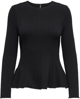 ONLY 15363861-BLA-L BLOUSE CLOSED NECK Main Image