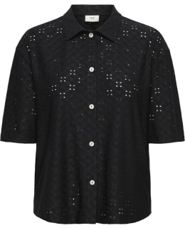 JDY 15364580-BLA-S BLOUSE OPEN NECKLIN Main Image