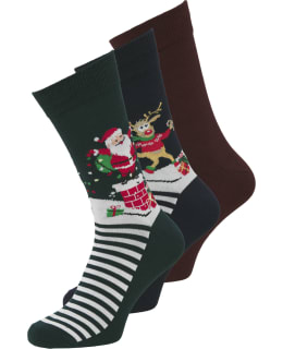 JJJ 12287192-BLA-DN/W-33/37 SOCKS MALE Main Image