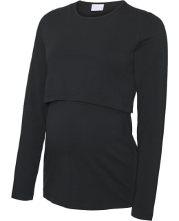 ML 20023145-BLA-L T-SHIRT FEM KNIT Main Image