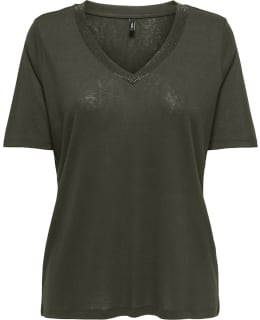 ONLY 15344497-FON-SDE-S T-SHIRT FEM KNIT Main Image