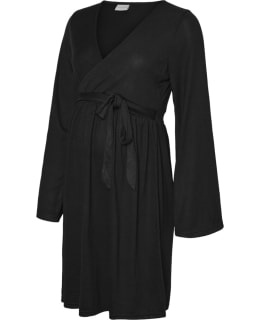 ML 20022713-BLA-S DRESS FEM KNIT Main Image