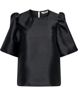 ONLY 15360465-BLA-S BLOUSE OPEN NECKLI Main Image