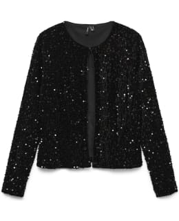 VM 10341742-BLA-SDE-XS CARDIGAN FEM KNIT Main Image