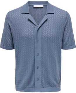 ONS 22037096-CHB-S CARDIGAN MALE KNIT Main Image