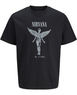 JJ 12287521-BLA-M T-SHIRT MALE KNIT Main Image