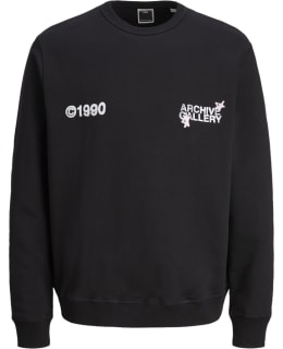 JJ 12285674-BLA-L SWEAT MALE KNIT Main Image