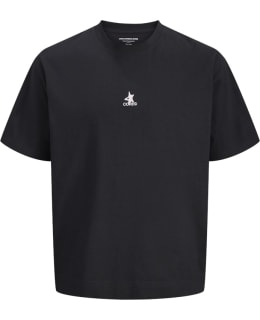 JJ 12286078-BLA-M T-SHIRT MALE KNIT Main Image